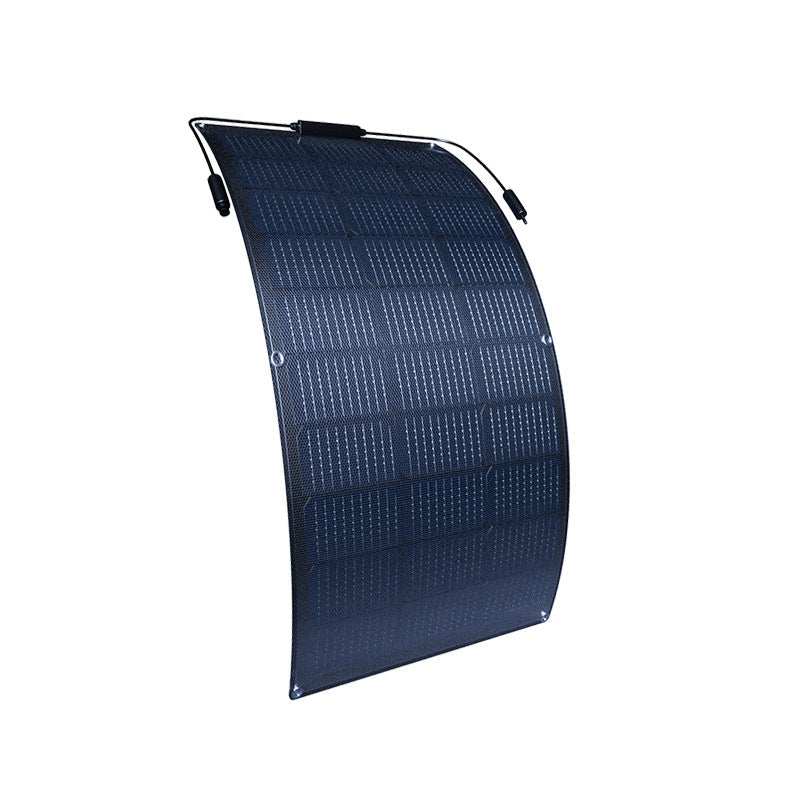 SolarOutside High-Efficiency Flexible Monocrystalline Solar Panel Installed on RV Roof