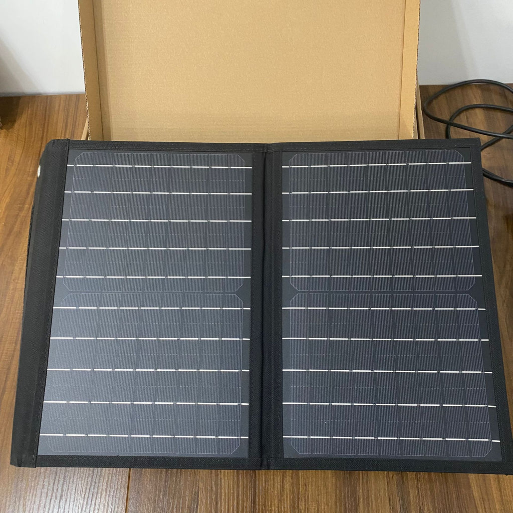 SolarOutdoor 20W Portable Solar Panel Charger, Foldable Monocrystalline Solar Bag for Outdoor Camping, Hiking & Backpacking, Lightweight USB Solar Charger for Smartphones & Power Banks