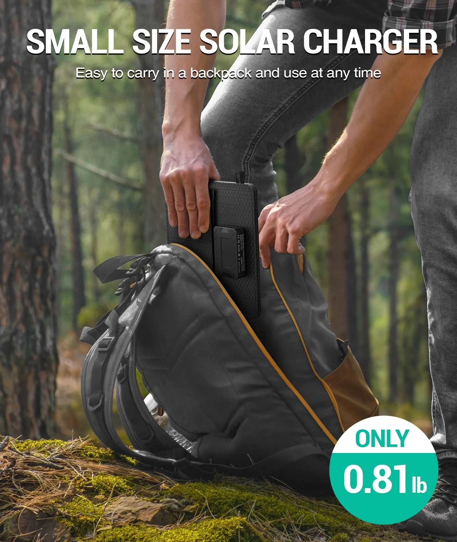 SolarOutside High-Efficiency Portable Solar Panel - 100W/200W Foldable Solar Charger with ETFE Coating & QC3.0/Type-C Outputs for Power Stations & 12V Batteries