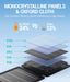 SolarOutside High-Efficiency Portable Solar Panel - 100W/200W Foldable Solar Charger with ETFE Coating & QC3.0/Type-C Outputs for Power Stations & 12V Batteries