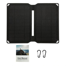 Load image into Gallery viewer, 10W Ultra-Slim ETFE Portable Solar Panel - Waterproof Outdoor Emergency Solar Charger for Smartphones, Power Banks &amp; USB Devices