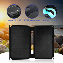 Load image into Gallery viewer, 10W Ultra-Slim ETFE Portable Solar Panel - Waterproof Outdoor Emergency Solar Charger for Smartphones, Power Banks &amp; USB Devices