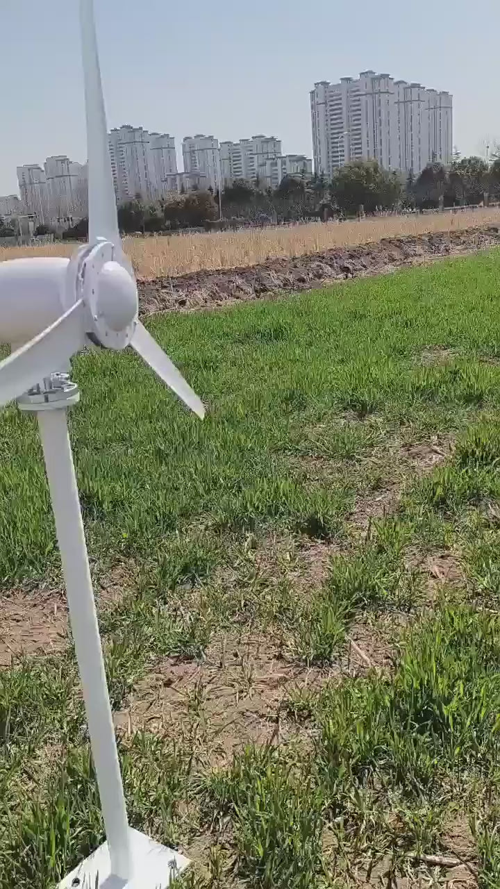 SolarOutside Horizontal Axis Wind Turbine Generator - 400W/600W/800W High Efficiency Wind Power Kit for Home, RV, Marine & Off-Grid Hybrid Systems